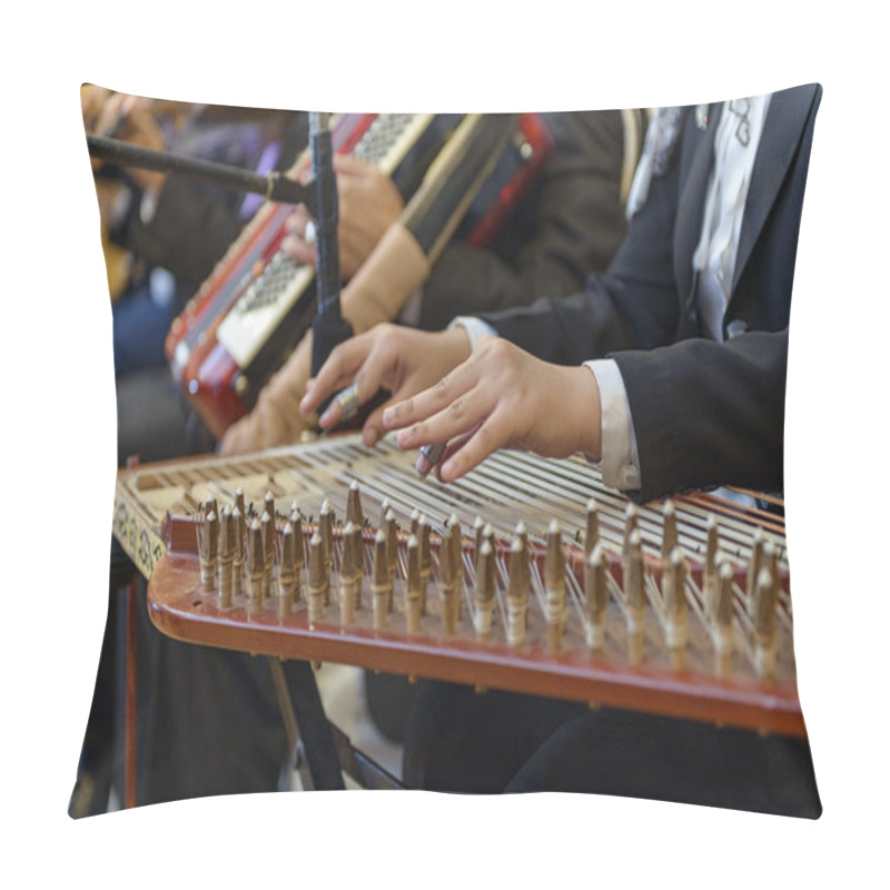 Personality  Arabian Qanon Musical Instrument Playing Pillow Covers