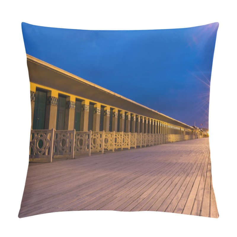 Personality  Boards Of Deauville At Night Pillow Covers