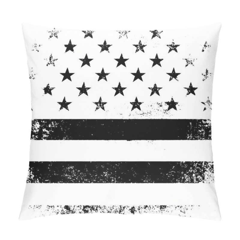 Personality  American Flag Background.  Pillow Covers