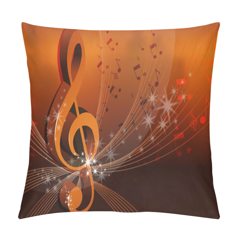 Personality  Abstract Music Card Pillow Covers