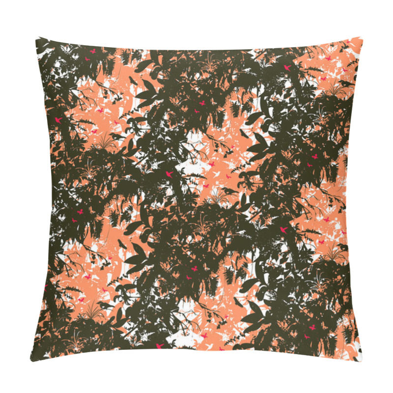 Personality  Seamless Tropical Vector Pattern Pillow Covers