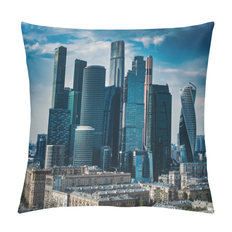 Personality  Moscow City Business Center Pillow Covers