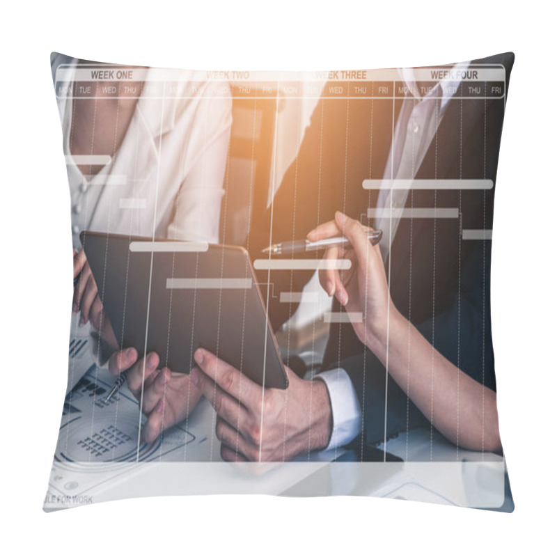 Personality  Schedule Business Planning And Project Management. Pillow Covers