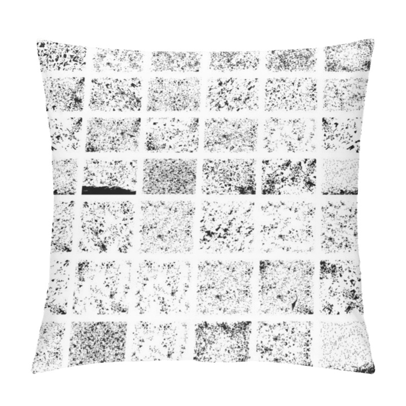 Personality  Large Set Of Grunge Textures Pillow Covers