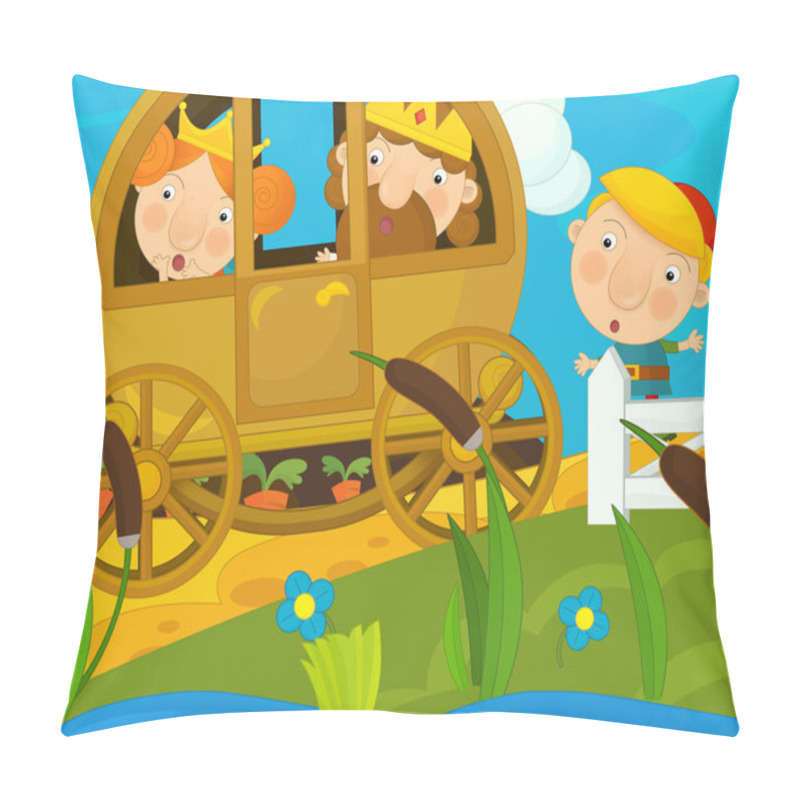 Personality  Fairytale Cartoon Scene Pillow Covers