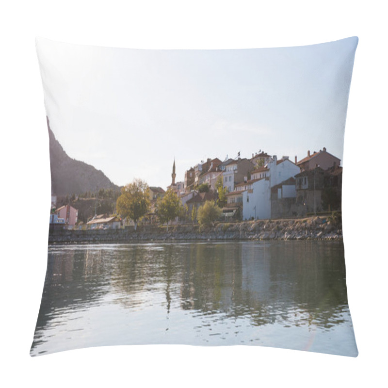 Personality  Buildings On Coast Pillow Covers