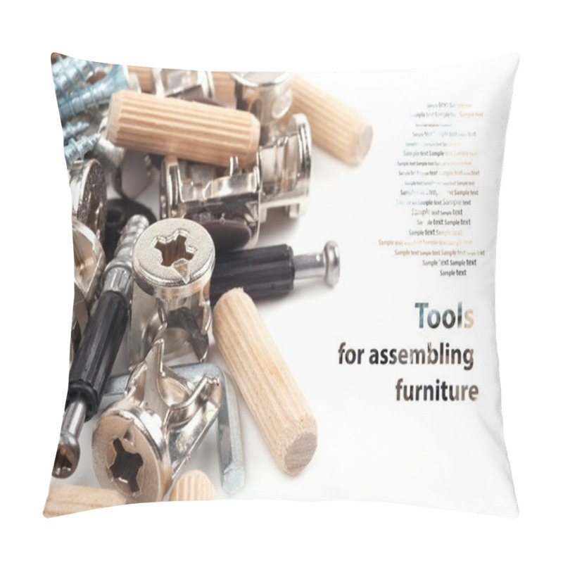 Personality  Tools For Assembling Furniture - Background Pillow Covers