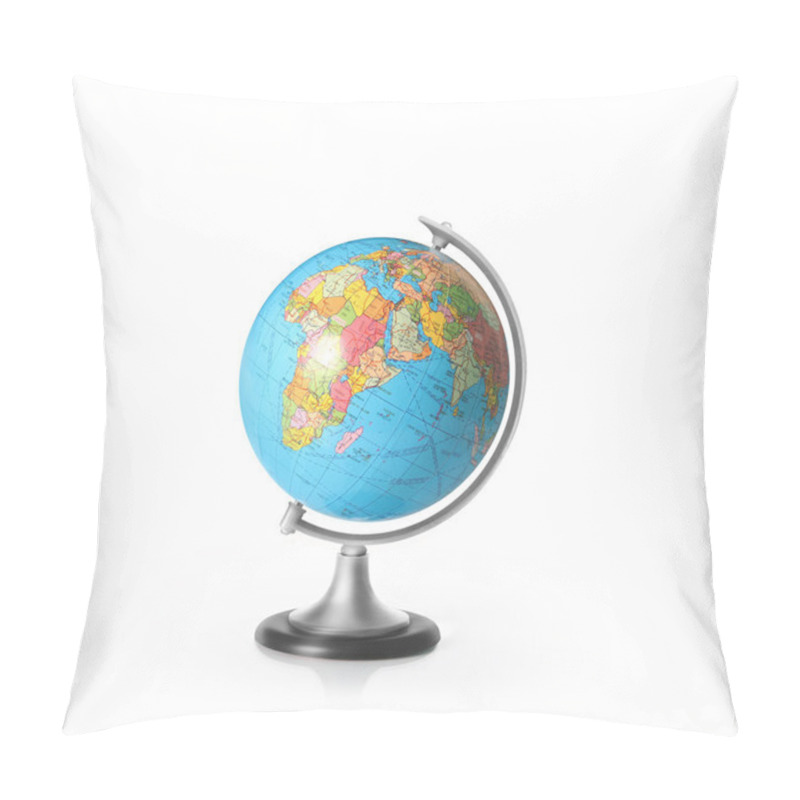 Personality  Globe On Stand Isolated Pillow Covers