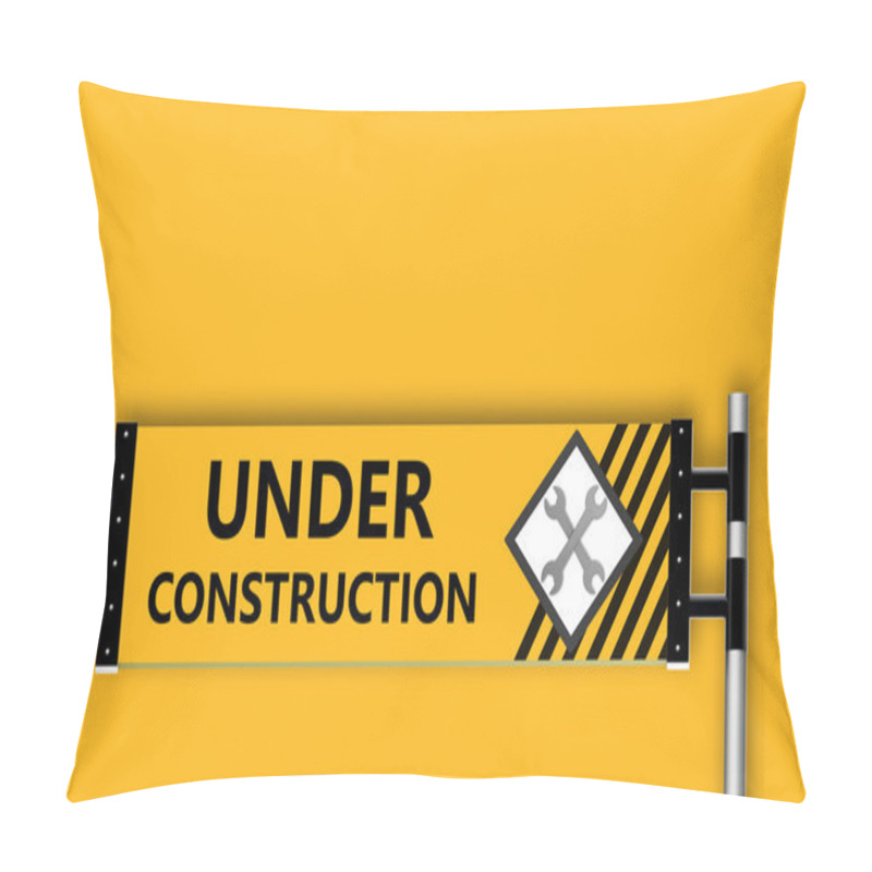 Personality  Under Construction Pillow Covers