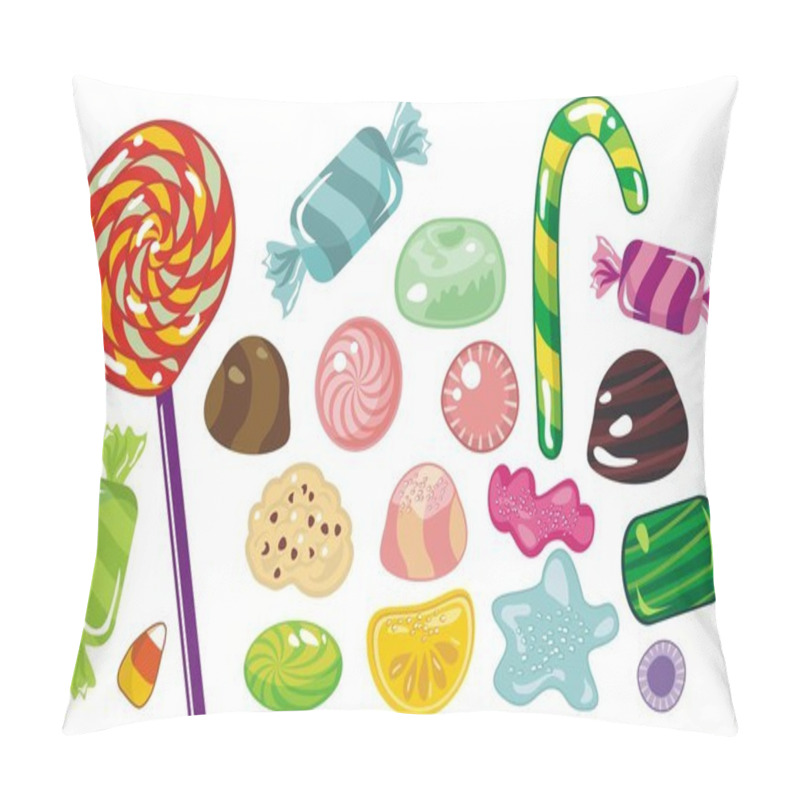 Personality  Candies Set Pillow Covers