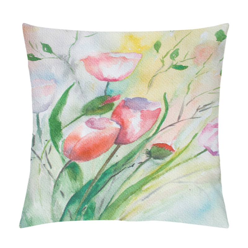 Personality  Decorative Floral Background Pillow Covers