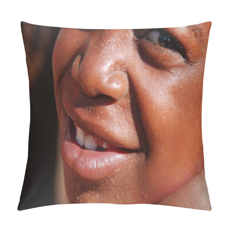 Personality  African Children Suffering From AIDS Followed By The Non-profit  Pillow Covers