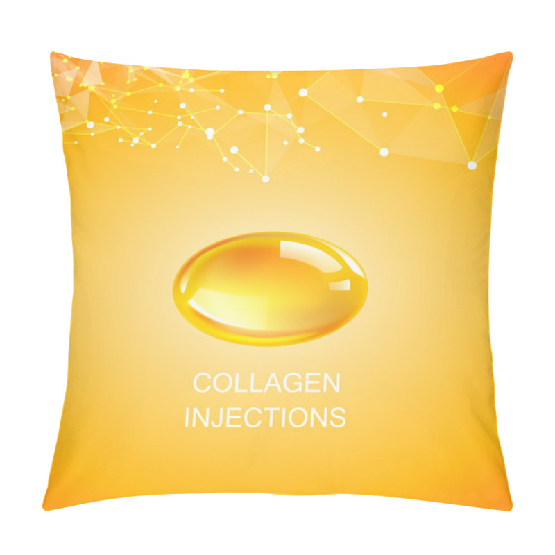 Personality  Collagen Natural Product. Pillow Covers