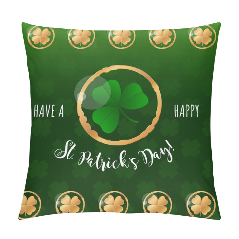 Personality  St. Patricks Day Greeting Card Pillow Covers