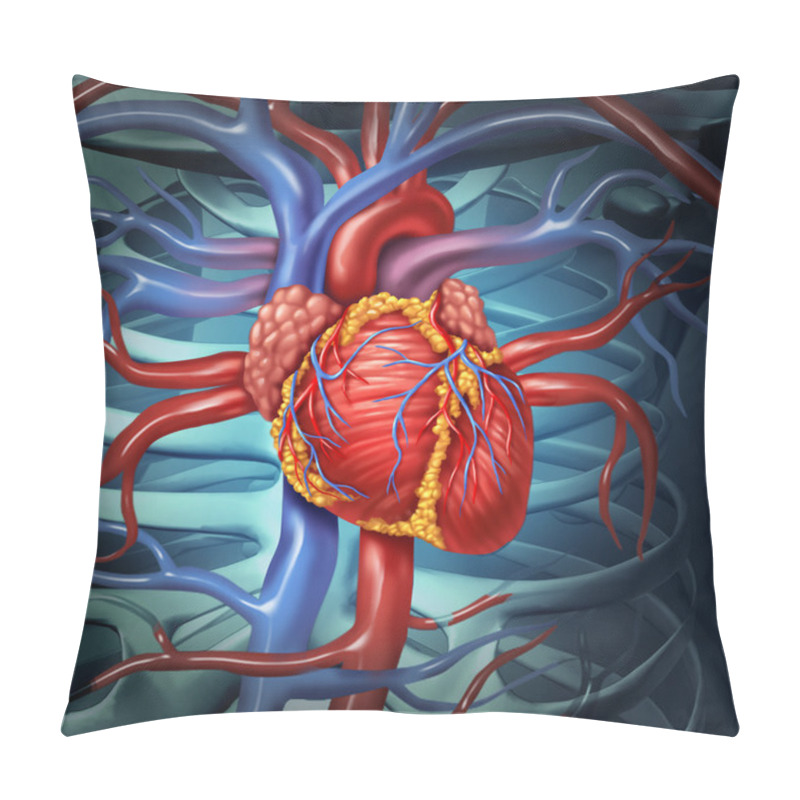 Personality  Cardiovascular Human Heart Pillow Covers