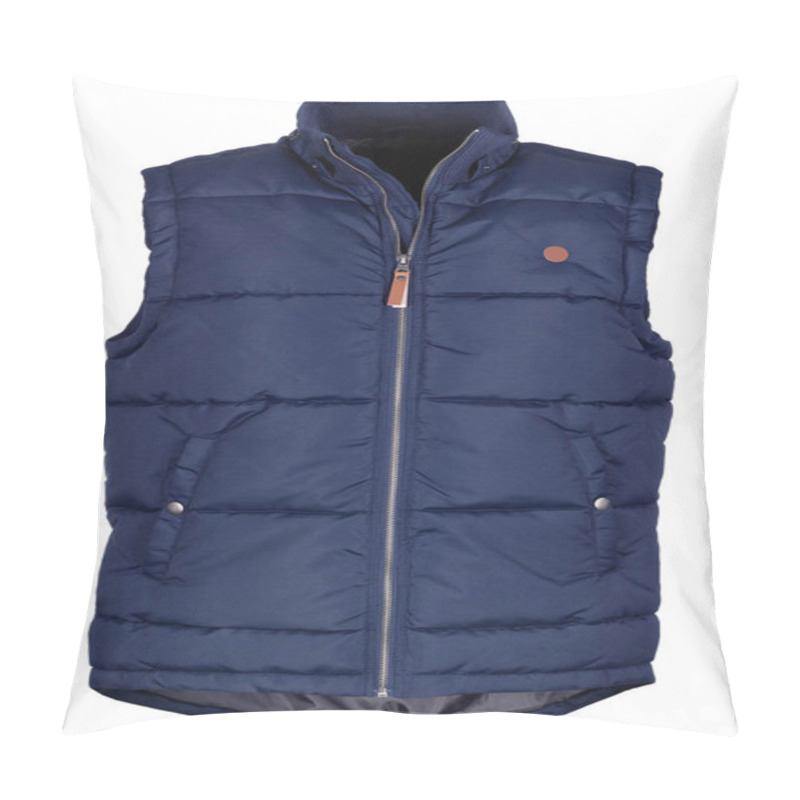 Personality  Warm Blue Waistcoat Pillow Covers