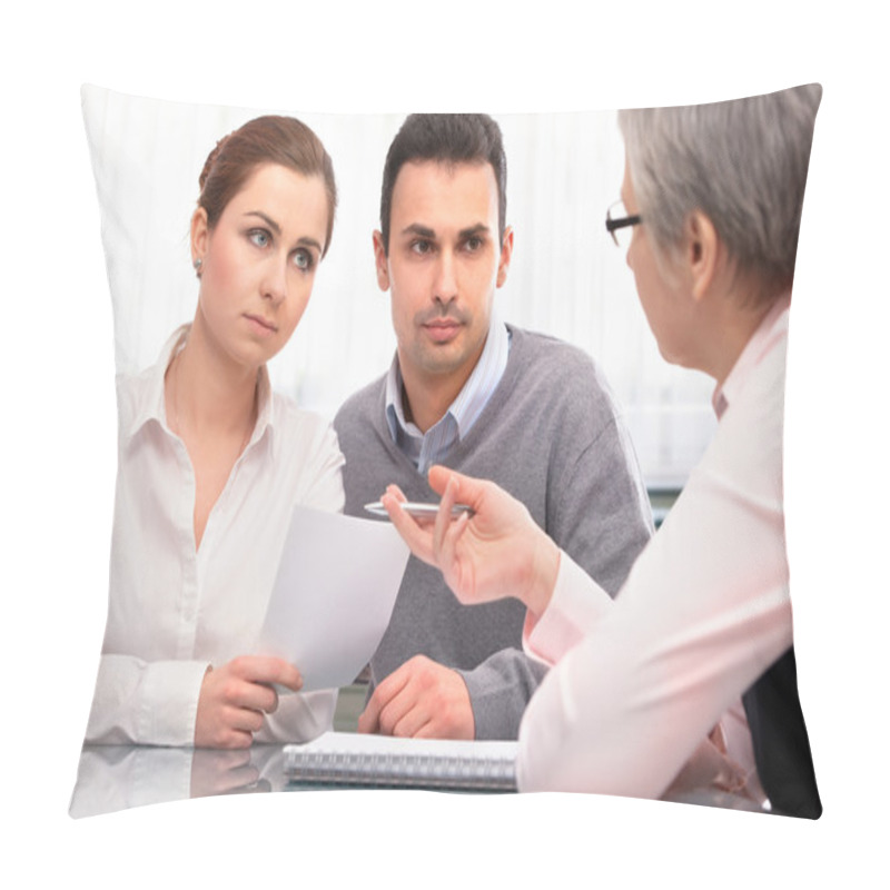 Personality  Financial Planning Consultation Pillow Covers