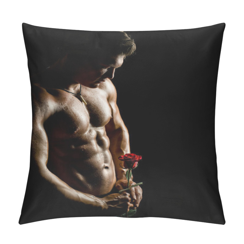 Personality  Muscular Sexy Guy Pillow Covers