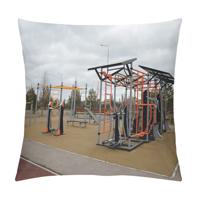 Personality  Outdoor Gym Equipment For Training Pillow Covers