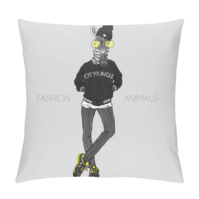 Personality  Fashion Zebra Animal Pillow Covers