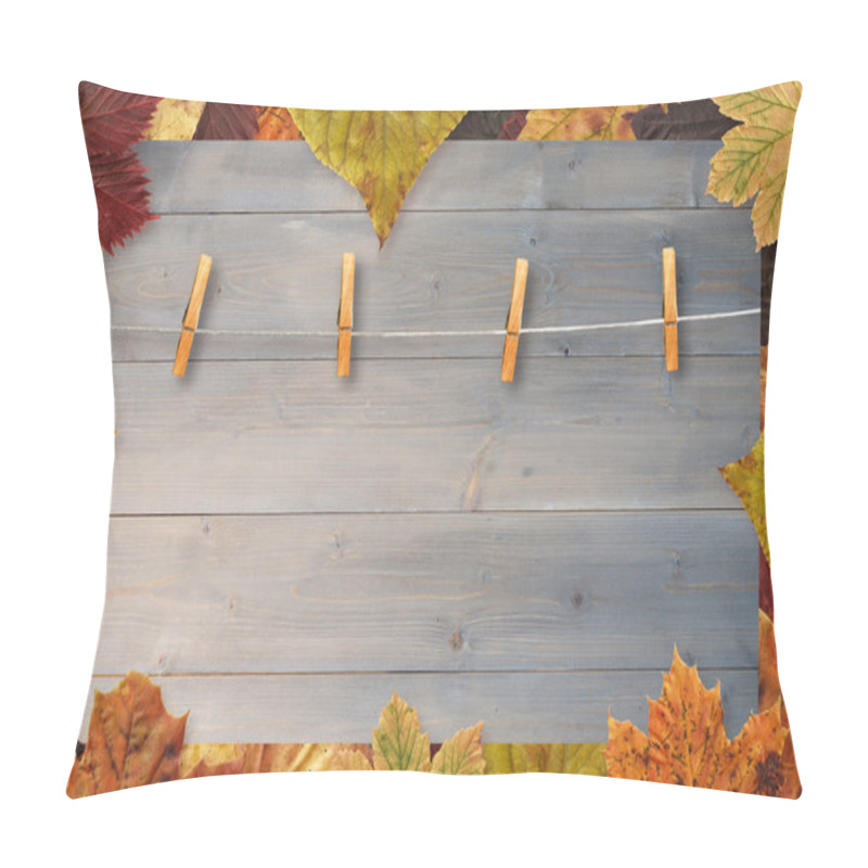 Personality  Autumn Leaves Pattern Pillow Covers