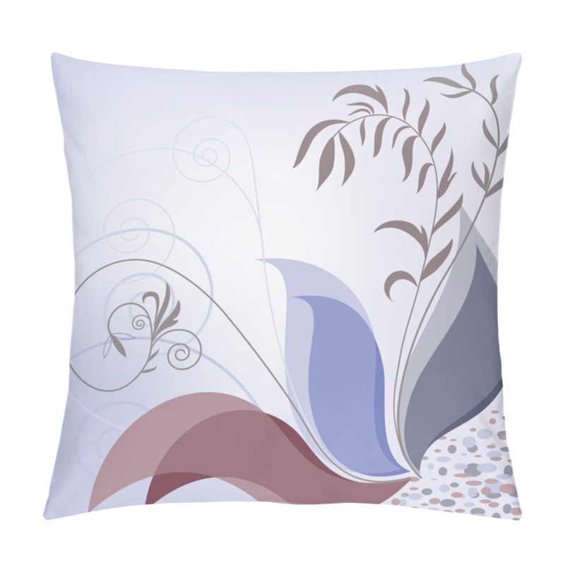 Personality  Abstract Plant Background Pillow Covers