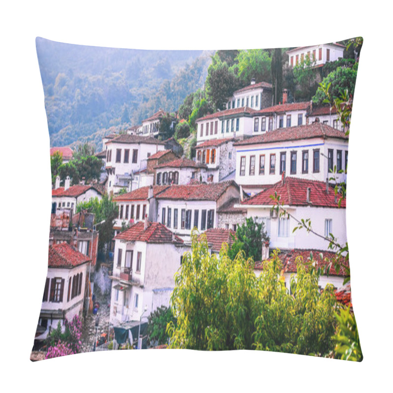 Personality  Small Touristic Town In Turkey Named Sirince Pillow Covers