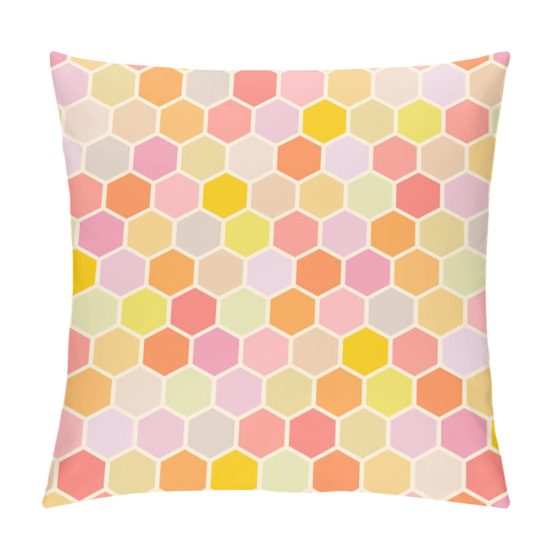 Personality  Seamless Hexagon Pattern Pillow Covers