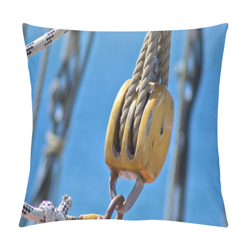 Personality  Sails Ropes Pulley Pillow Covers