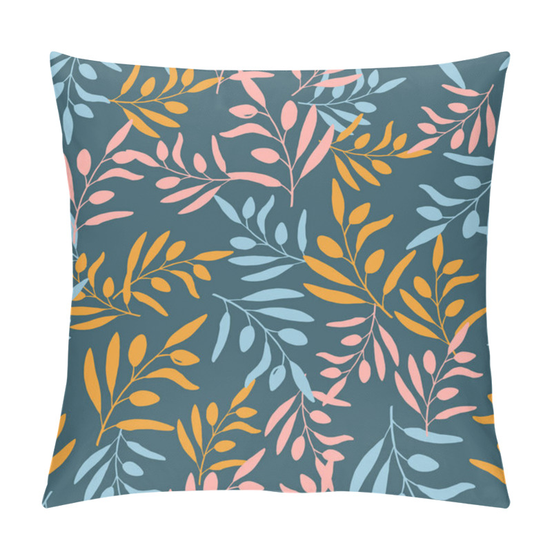 Personality  Seamless Olive Branch Pattern Pillow Covers