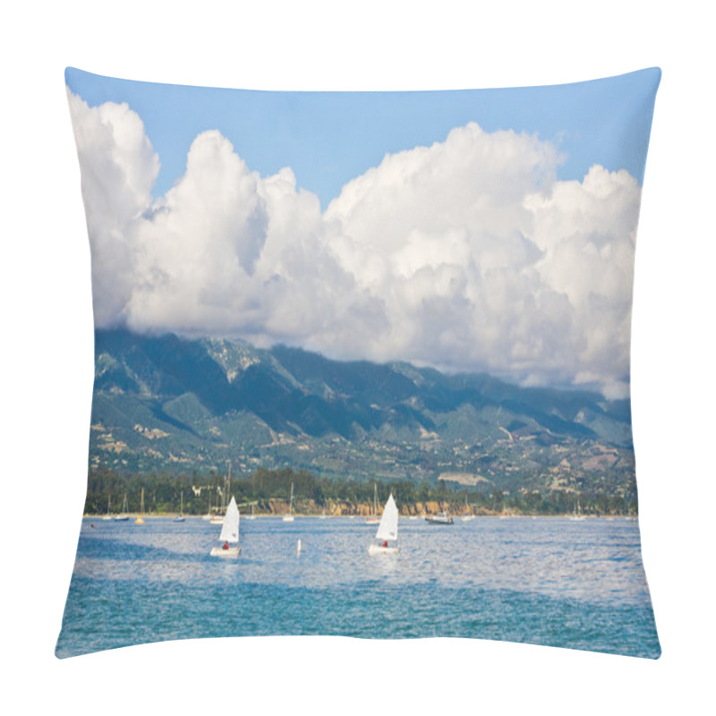 Personality  Santa Barbara Waterfront Pillow Covers