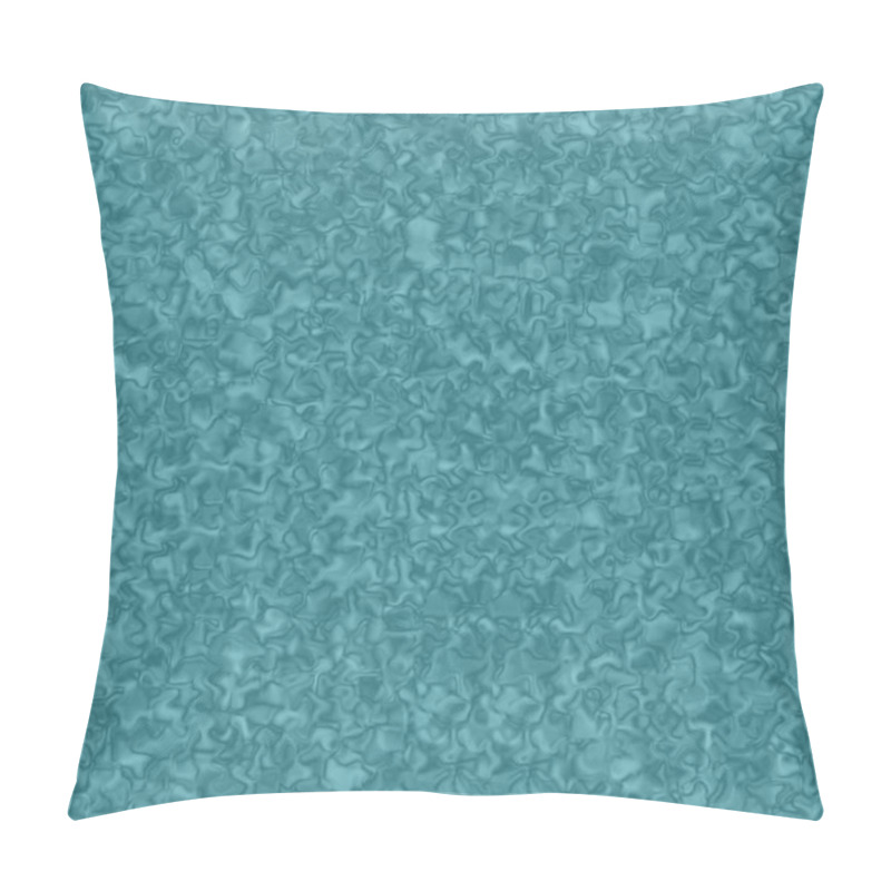 Personality  Teal Swirl Lines Abstract Geometric Seamless Textured Pattern Ba Pillow Covers