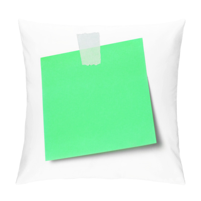 Personality  Adhesive Note On White Pillow Covers