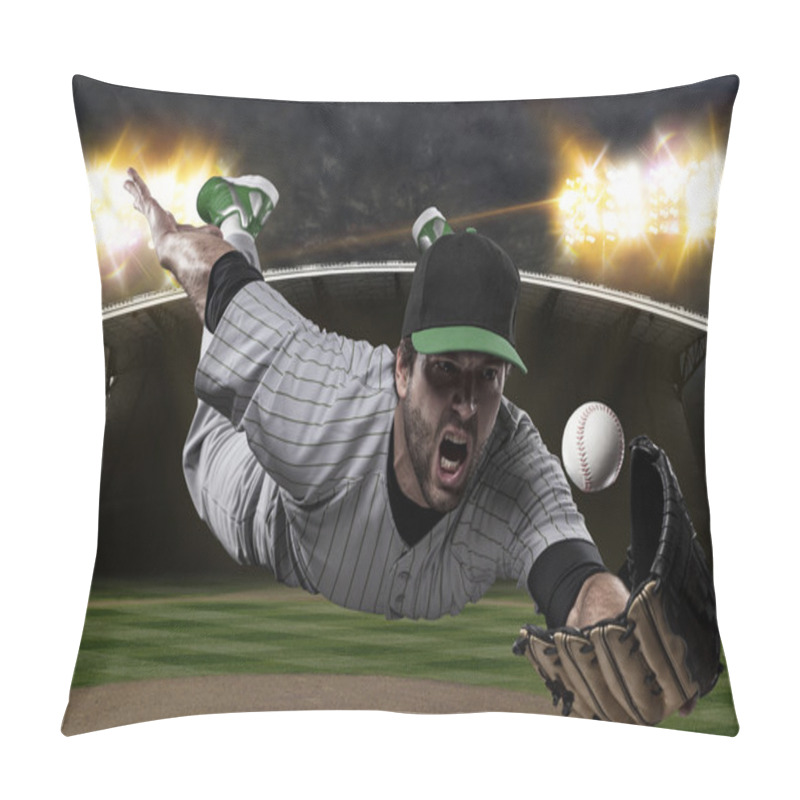 Personality  Baseball Player Pillow Covers