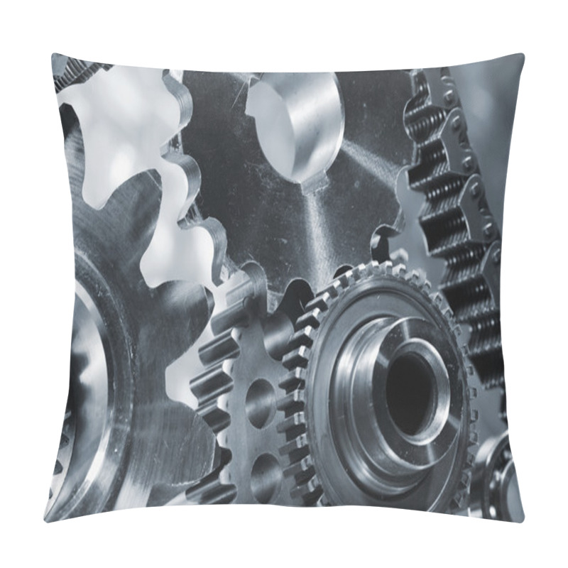 Personality  Aerospace Gears And Cogs Pillow Covers