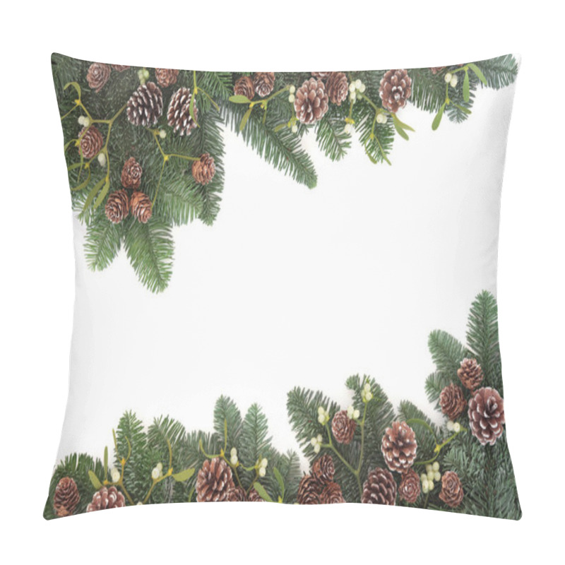 Personality  Natural Winter Border Pillow Covers