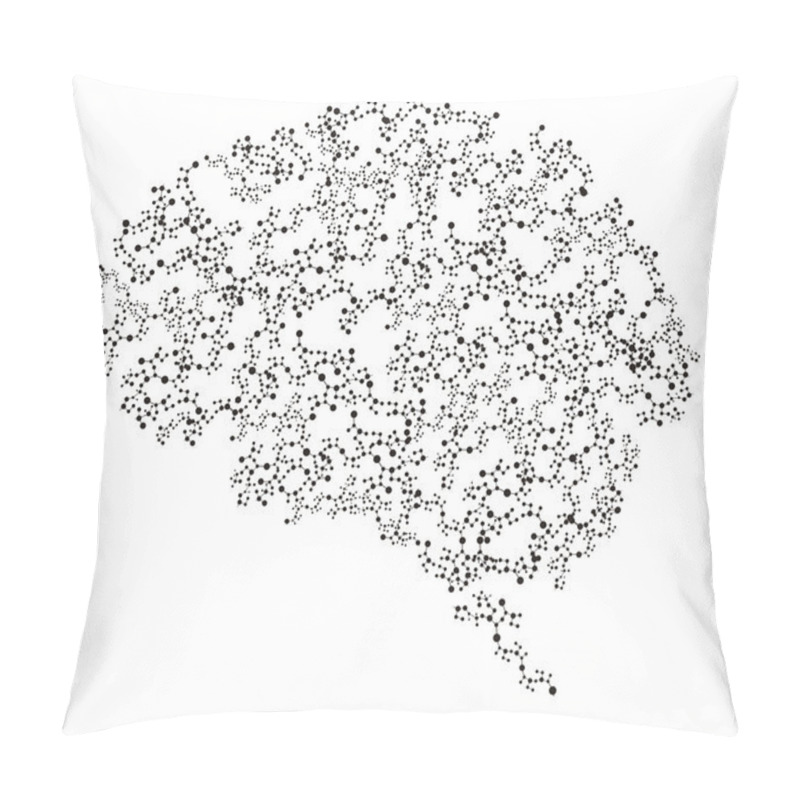 Personality  Human Brain Pillow Covers