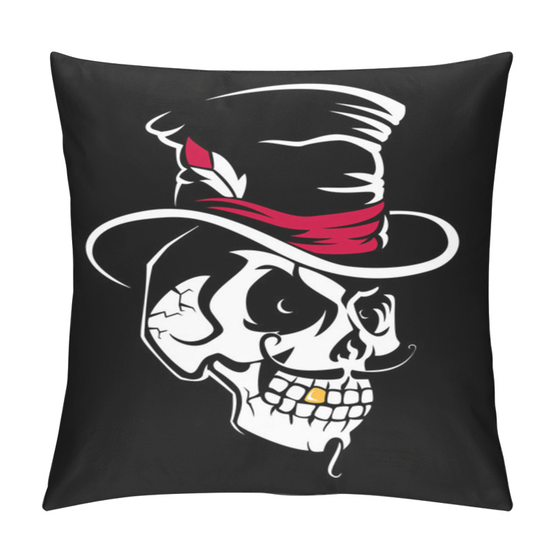 Personality  Skull In The Cylinder Pillow Covers