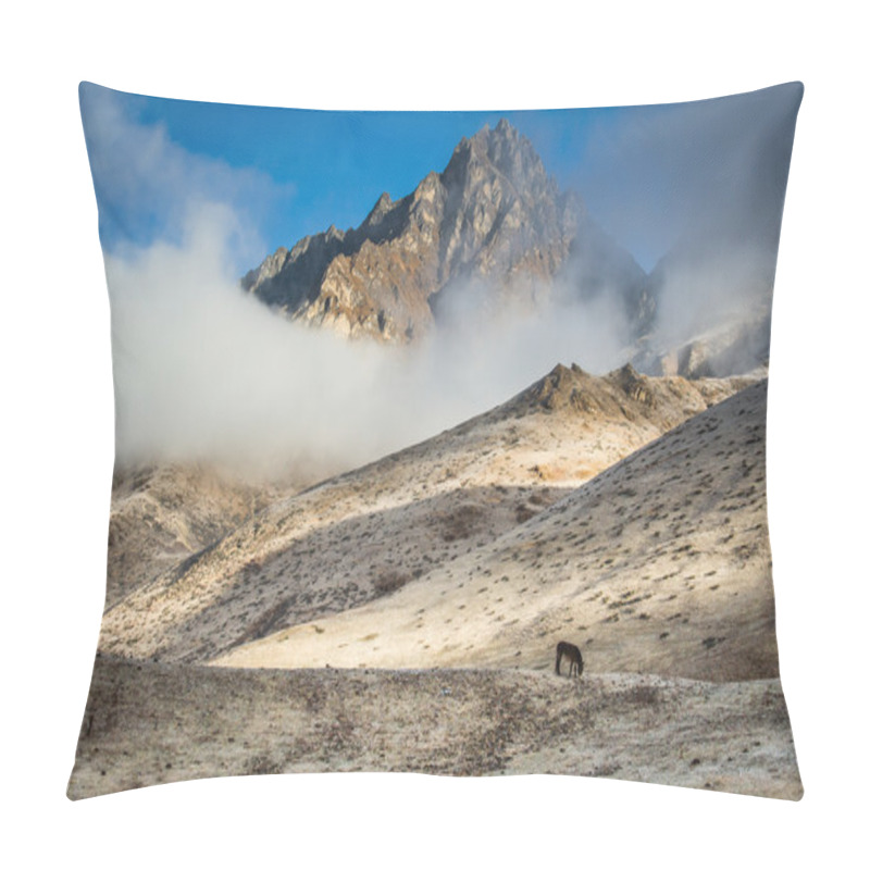 Personality  Donkey In Bhutan Himalayas Pillow Covers