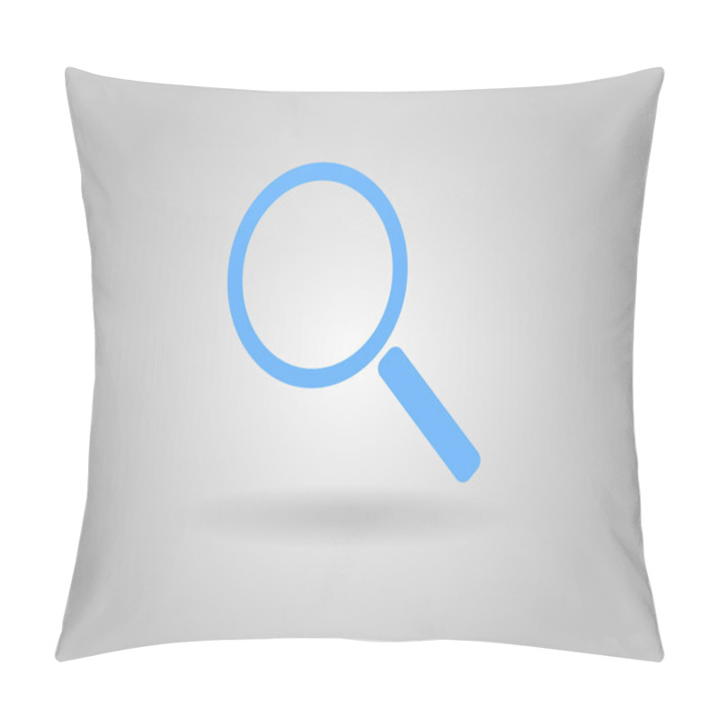 Personality  Flat Icon Of Loupe Pillow Covers