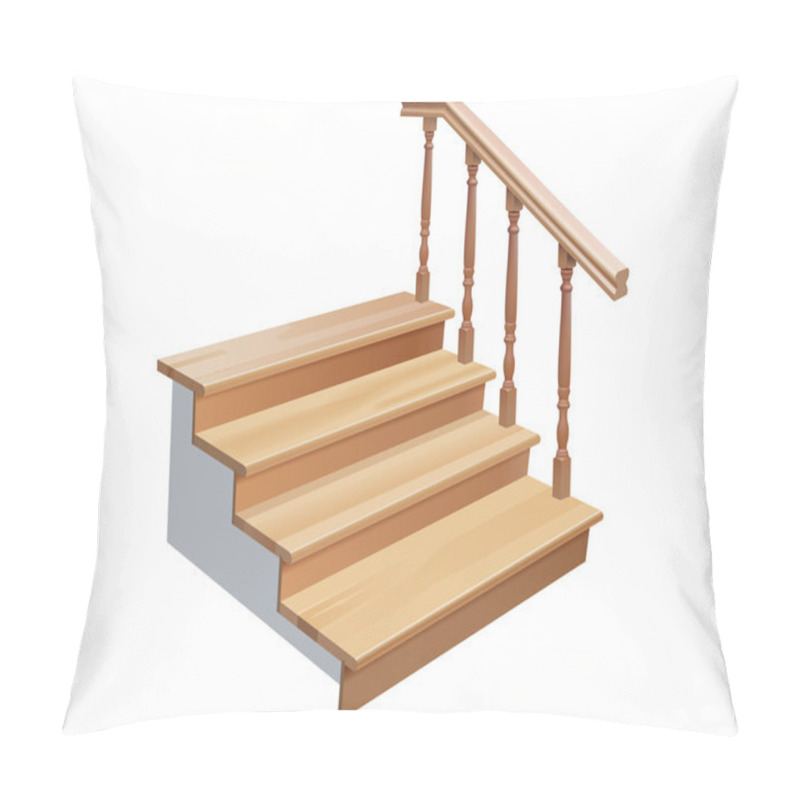 Personality  Wooden Stairs Pillow Covers