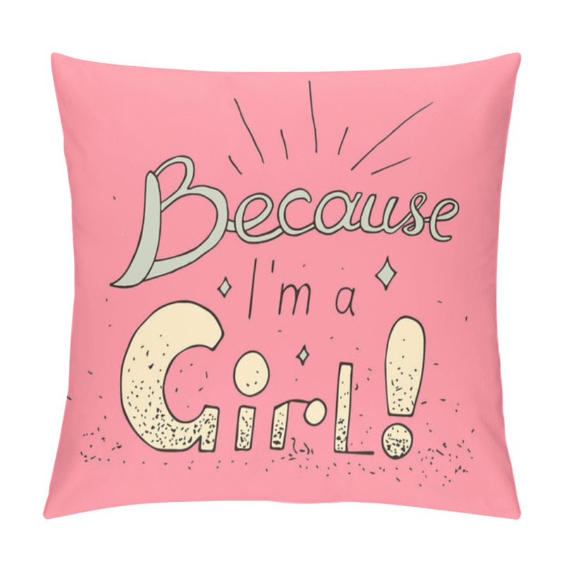 Personality  T Shirt Design With Original Calligraphic Text Pillow Covers