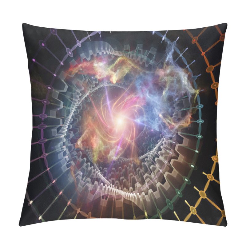 Personality  Lights Of Abstract Visualization Pillow Covers