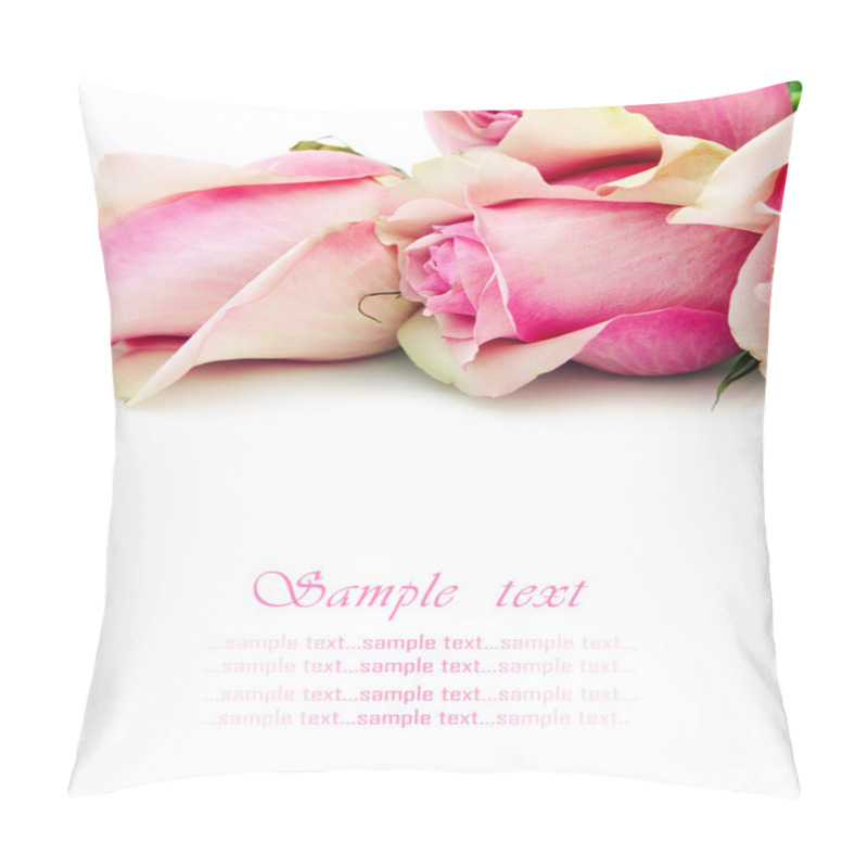 Personality  Pink Rose Pillow Covers