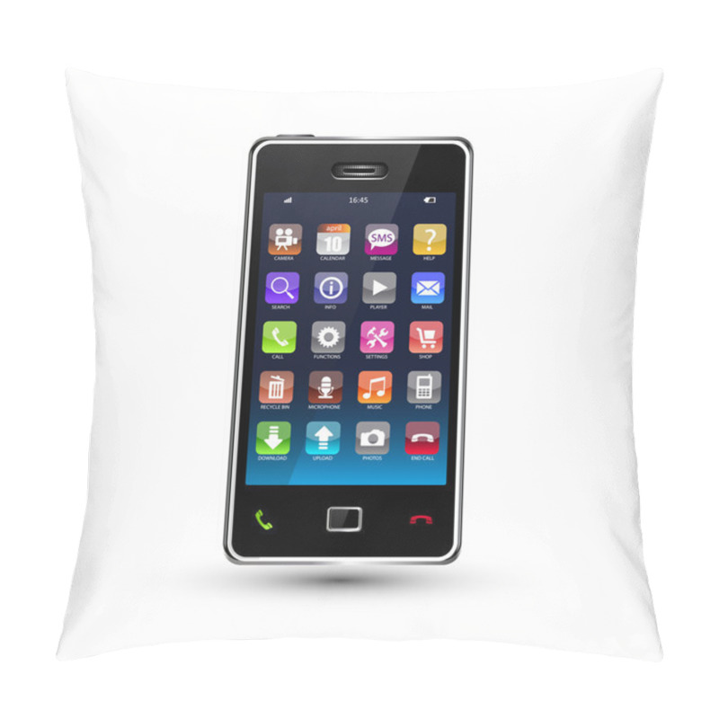 Personality  Touchscreen Smartphone Pillow Covers