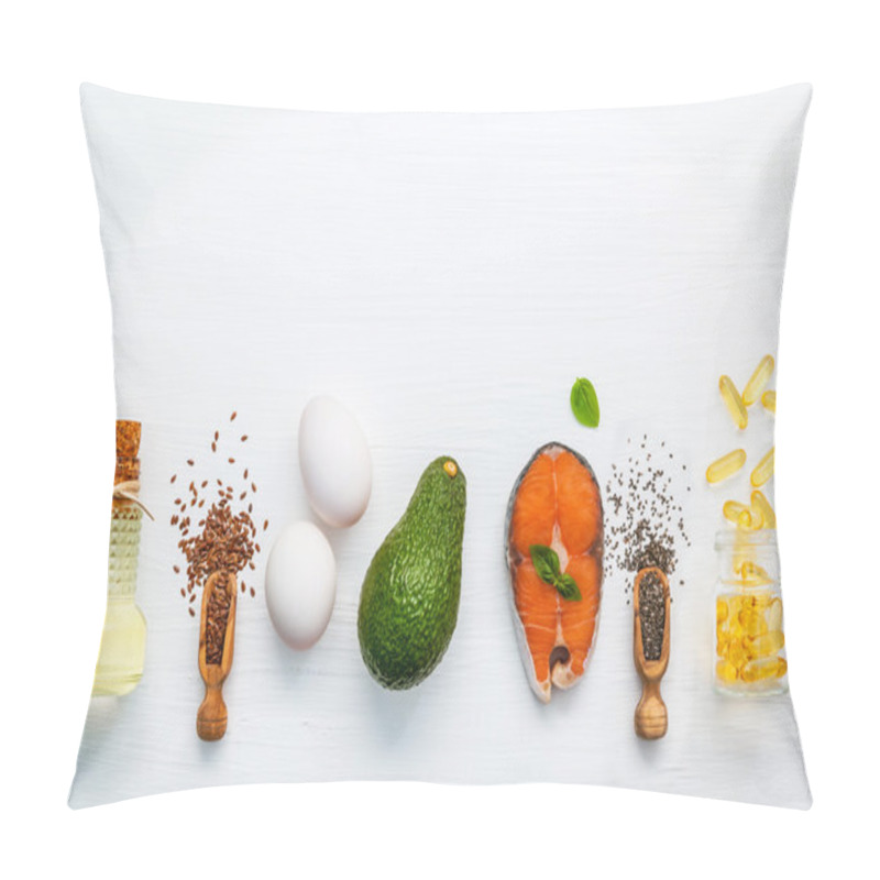 Personality  Selection Food Sources Of Omega 3 . Super Food High Omega 3 And  Pillow Covers