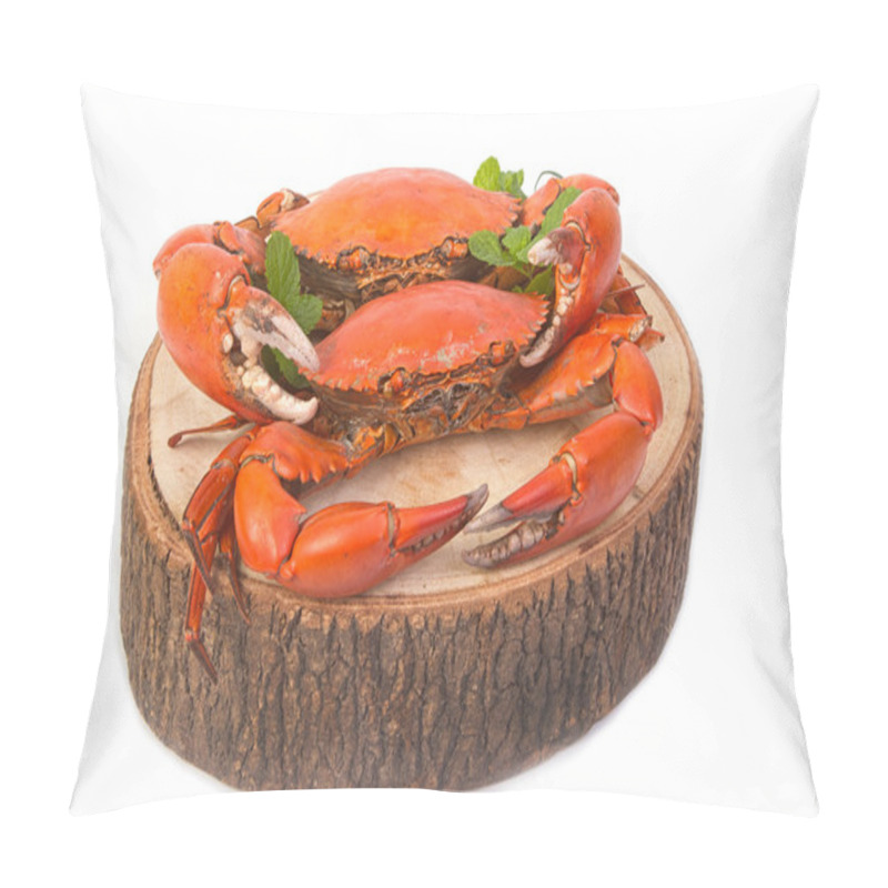 Personality  Cooked Whole Dungeness Crab Pillow Covers