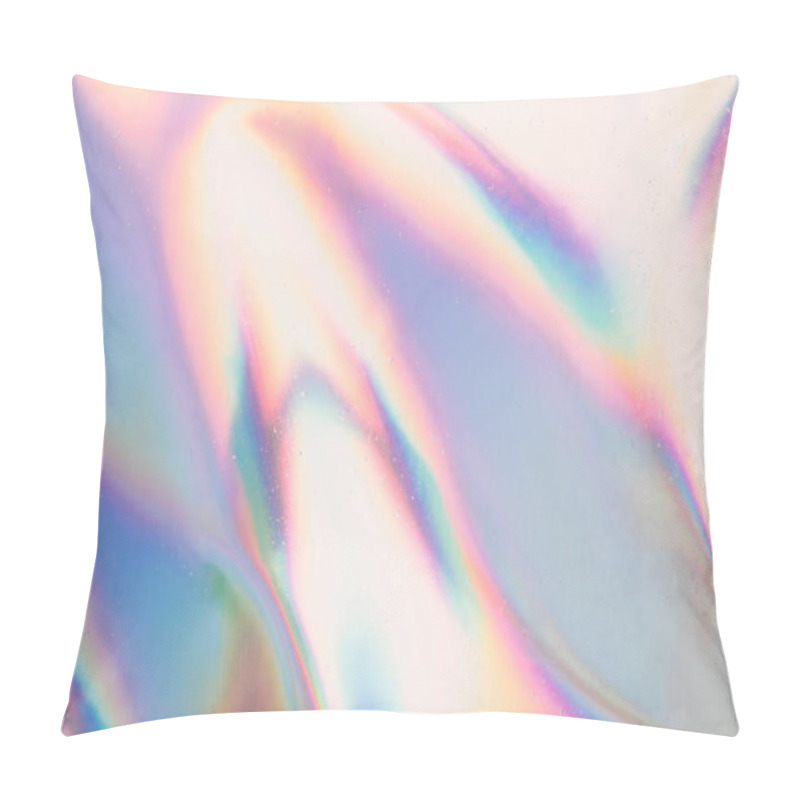 Personality  Trendy Holographic Abstract Soft Iridescent Backdrop  Pillow Covers