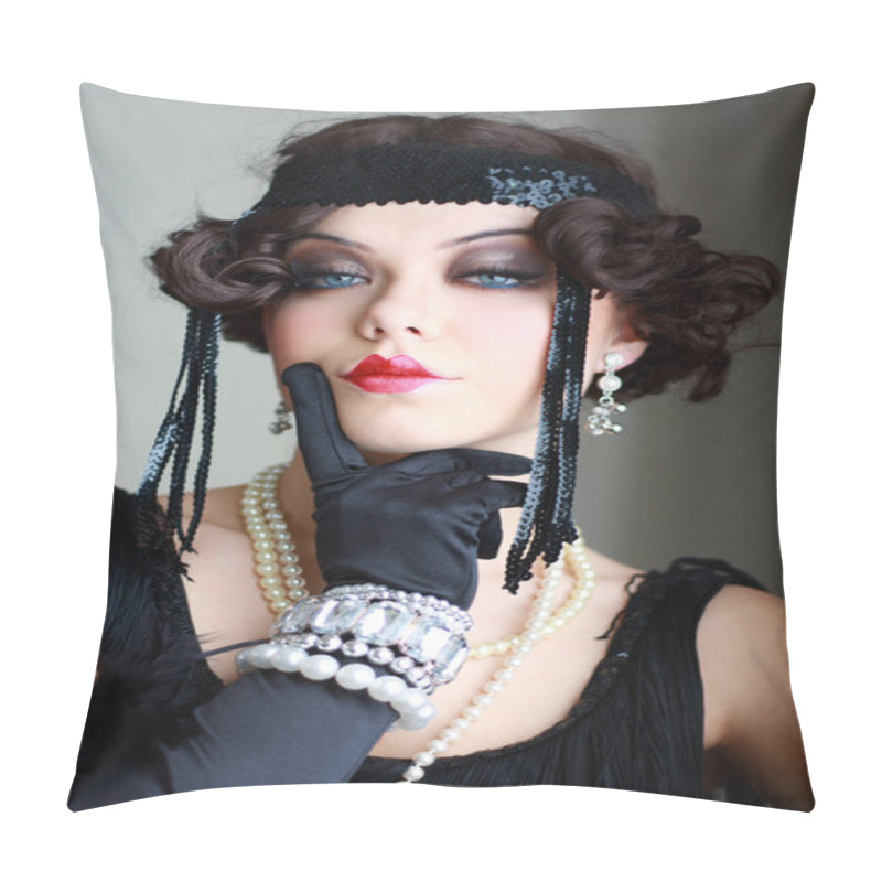 Personality  Beautiful Brunette Pillow Covers