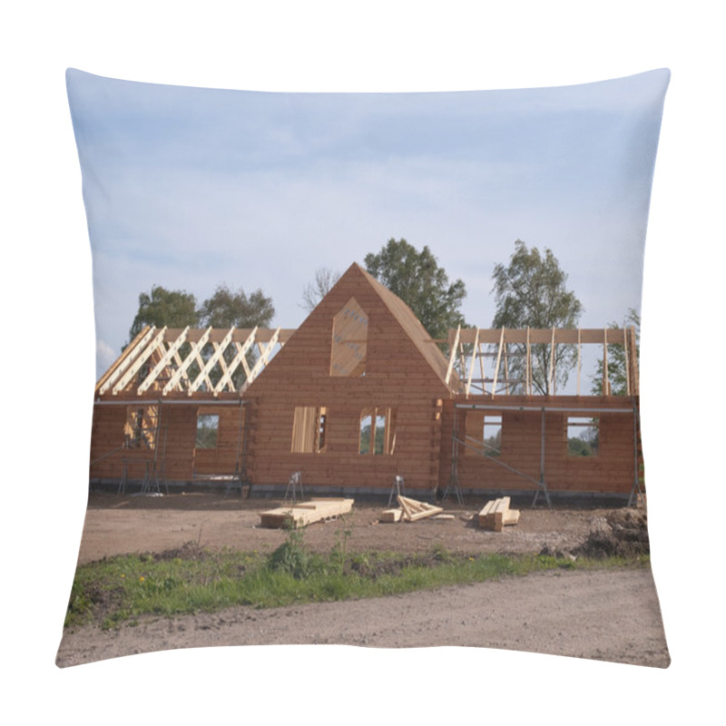 Personality  New Wooden Home Construction Pillow Covers